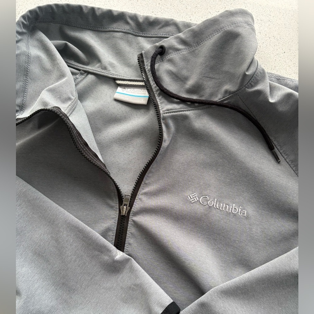 Columbia Gray full - Zip spring Jacket